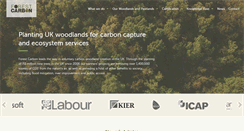 Desktop Screenshot of forestcarbon.co.uk