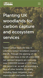 Mobile Screenshot of forestcarbon.co.uk